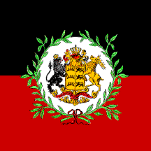 [King's Standard mid-19th century, possibly 1864-1894 (W&uuml;rttemberg, Germany)]